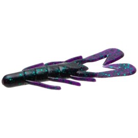 Zoom Bait 080005 Ultravibe Speed Crawfish Trailer 3 12Inch 12Pack Junebug One Size 080005