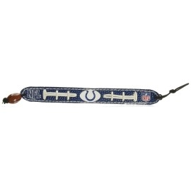 Indianapolis Colts Team Color Nfl Football Bracelet