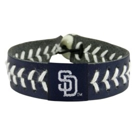 Mlb San Diego Padres Team Color Baseball Bracelet