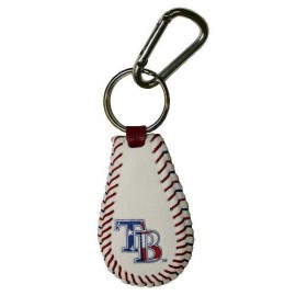 Tampa Bay Rays Keychain Baseball Stars and Stripes CO