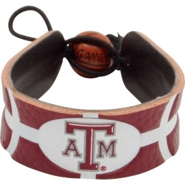 Texas Am Aggies Team Color Basketball Bracelet