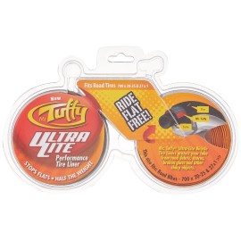 Mr Tuffy Ultra Lite Bicycle Tire Liner Orange 700X2025C Or 27 X 1