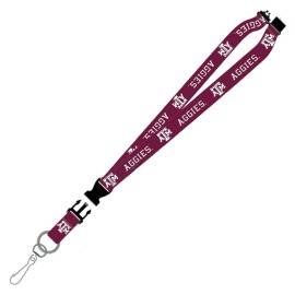 Pro Specialties Group Texas A&M Lanyard Team, CLC College Football/Basketball NCAA Texas Aggies Gifts and Merchandise