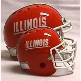 Illinois Fighting Illini Micro Helmet(D0102H75GRW.)