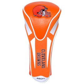 Team Golf Nfl Cleveland Browns Single Apex Driver Head Cover Golf Club Single Apex Driver Headcover Fits All Oversized Clubs T