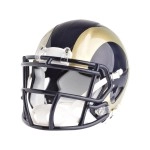 LOS ANGELES RAMS NFL Riddell Revolution SPEED Mini Football Helmet