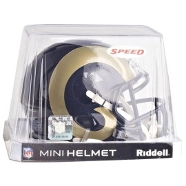 LOS ANGELES RAMS NFL Riddell Revolution SPEED Mini Football Helmet