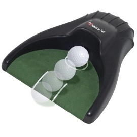 Jef World Of Golf Automatic Putting Cup Black