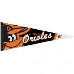 Baltimore Orioles Pennant 12x30 Premium Style - Special Order