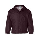 Augusta Sportswear Youth Coach's Jacket - Maroon, S