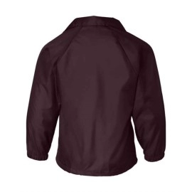 Augusta Sportswear Youth Coach's Jacket - Maroon, S