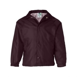 Augusta Sportswear Youth Coach's Jacket - Maroon, M