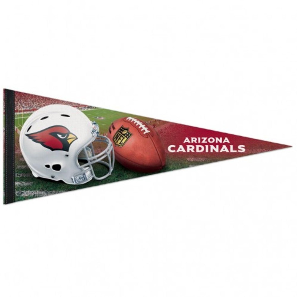 Arizona Cardinals Pennant 12x30 Premium Style Helmet Design