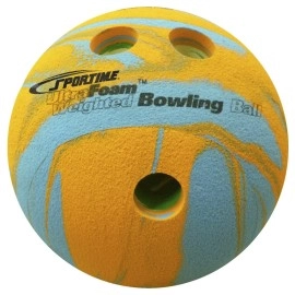 Sportime Ultrafoam Bowling Ball Weighted Multicolor 1 Pound 019899