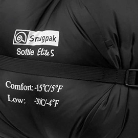 Snugpak Softie Elite 5 Sleeping Bag, Black