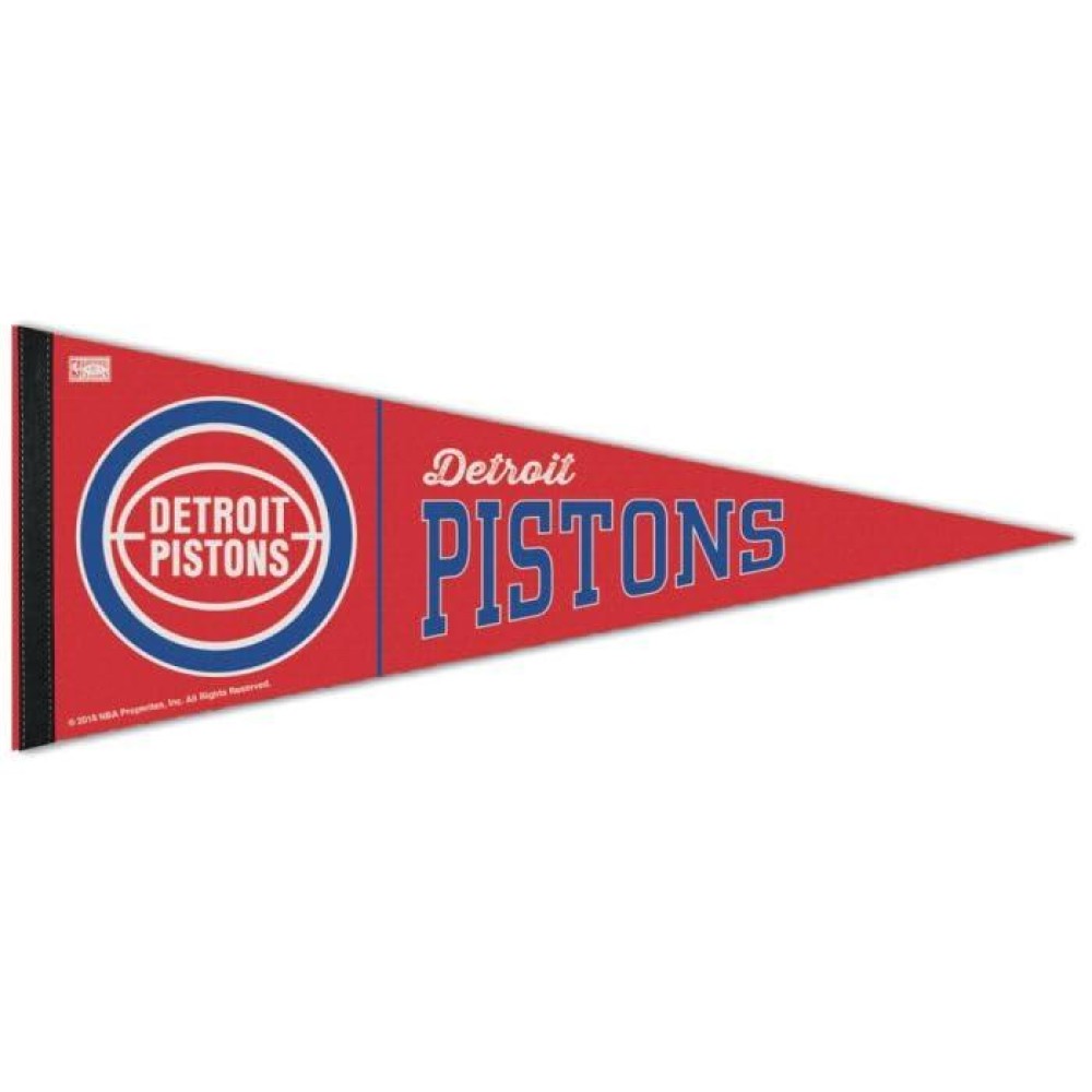 WinCraft NBA 77237091 Detroit Pistons Premium Pennant, 12