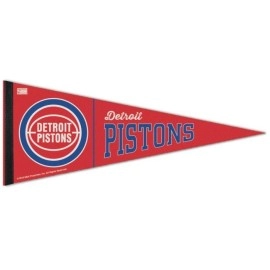 WinCraft NBA 77237091 Detroit Pistons Premium Pennant, 12