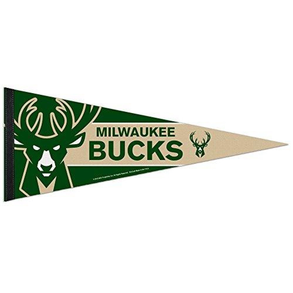 Wincraft Nba 69686015 Milwaukee Bucks Premium Pennant 12 X 30