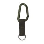 Rothco Jumbo 80Mm Carabiner With Web Strap Key Ring