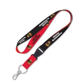 Nhl Chicago Blackhawks Lanyard With Detachable Buckle 1