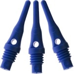Viper Dart Accessory: Tufflex S.S. (Super Short) 2BA Thread Soft Tip Dart Points, Blue, 1000 Pack