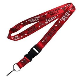 Chicago Bulls Lanyard Red