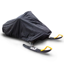 Budge Sm3 Sportsman Snowmobile Cover Waterproof Black Large Fits Snowmobiles 130 L X 51 W X 48 H