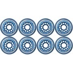 Blue Bellies 8 Inline Skate Wheels 76Mm 78A Clearblue