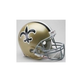 New Orleans Saints Helmet Riddell Authentic Full Size VSR4 Style 1967-1975 Throwback