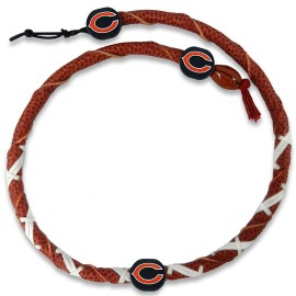 Nfl Chicago Bears Classic Spiral Football Necklace