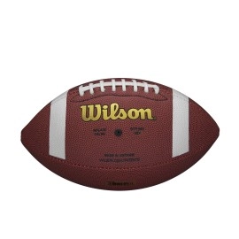 Wilson Ncaa Composite Football Peewee Size Brown