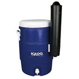 Igloo Seat Top Beverage Cooler with Cup Dispenser (5-Gallon, Ocean Blue)