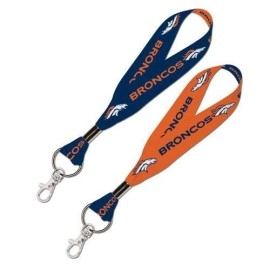 WinCraft NFL Denver Broncos 48072011 Lanyard Key Strap, 1