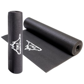 Black Mountain Eco Friendly Yoga Exercise Mat Black