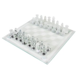 75 Glass Chess Set