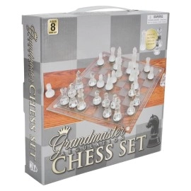 75 Glass Chess Set