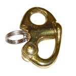 Ronstan Brass Snap Shackle Fixed Bail 593Mm2516 Length