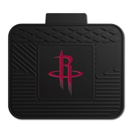 Fanmats 10020 Houston Rockets Back Row Utility Car Mat 1 Piece 14In X 17In All Weather Protection Universal Fit Molded Te