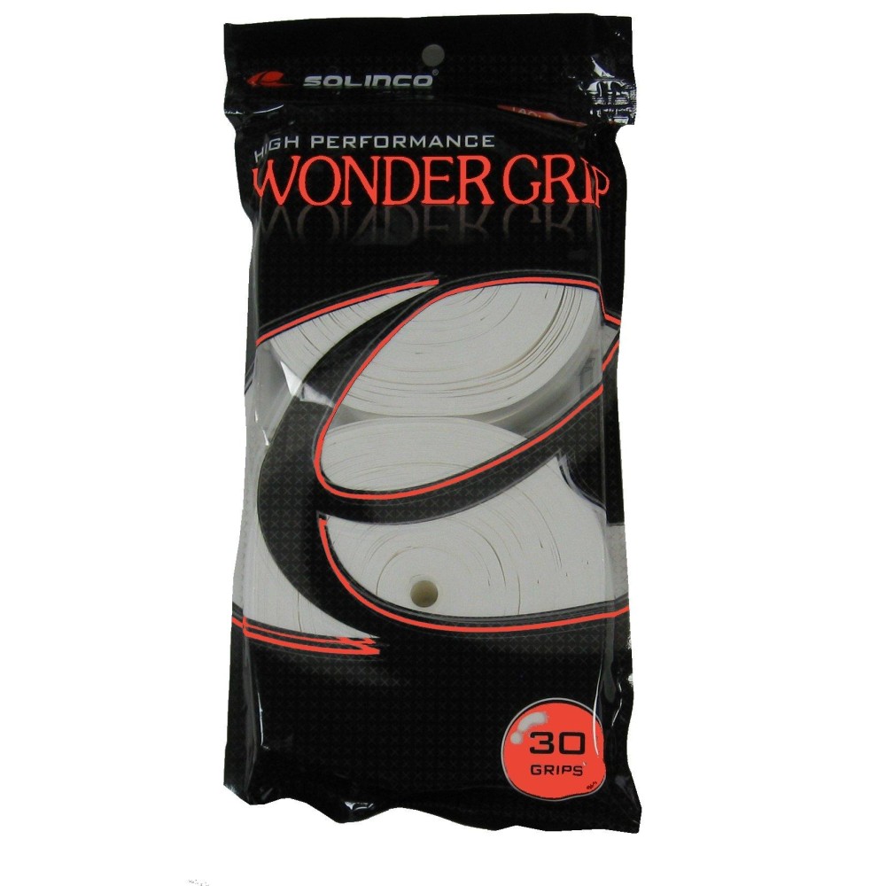 Solinco Wonder Grip Tennis Overgrip 30 Pack Soft Tacky