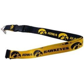 aminco NCAA Iowa Hawkeyes Reversible Lanyard