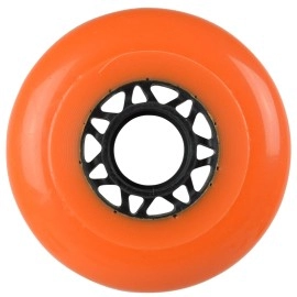 8 Labeda Gripper Asphalt Outdoor Roller Hockey Wheels Orange 80Mm