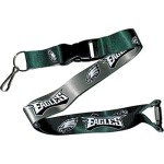 Aminco NFL Philadelphia Eagles Reversible Lanyard, Team Colors, one Size (NFL-LN-162-24)