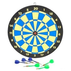 Rhode Island Novelty 15 Wooden Dart Game3Darts