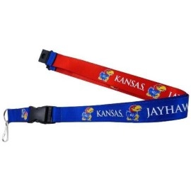 aminco NCAA Kansas Jayhawks Reversible Lanyard