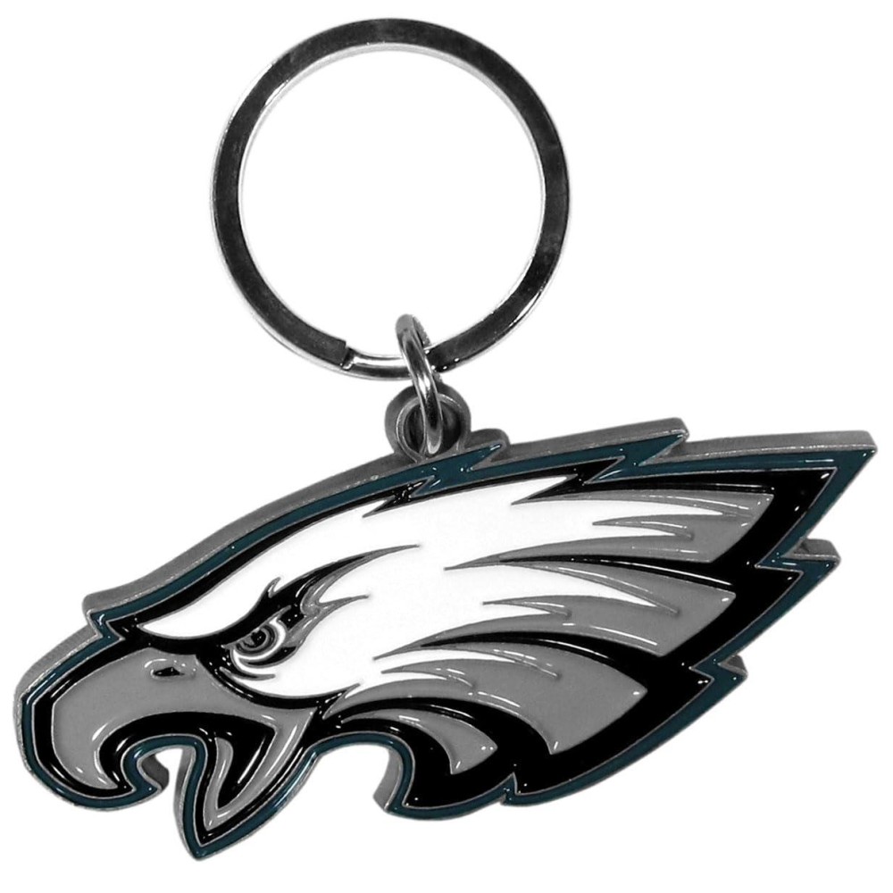 Nfl Siskiyou Sports Fan Shop Philadelphia Eagles Chrome Enameled Key Chain One Size Team Colors