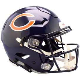 Riddell Unisex Adult Riddell Nfl Chicago Bears Revolution Speed Mini Helmet Team Color One Size Us