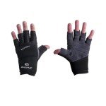 Bionic Mens Wrist Wrap Fitness Gloves Black Xlarge