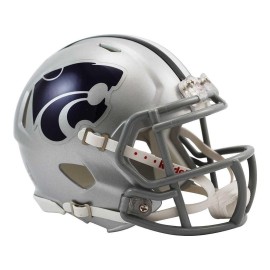 Riddell Men Unisex Adult Women Speed Mini Football Helmet Kansas State Wildcats 75 Quot X 65 Us