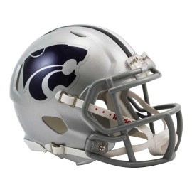 Riddell Men Unisex Adult Women Speed Mini Football Helmet Kansas State Wildcats 75 Quot X 65 Us