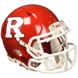 Ncaa Rutgers Scarlet Knights Speed Mini Helmet